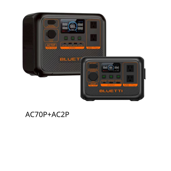 BLUETII 太陽能充電 行動電源 - AC70P+AC2P / 購買新機