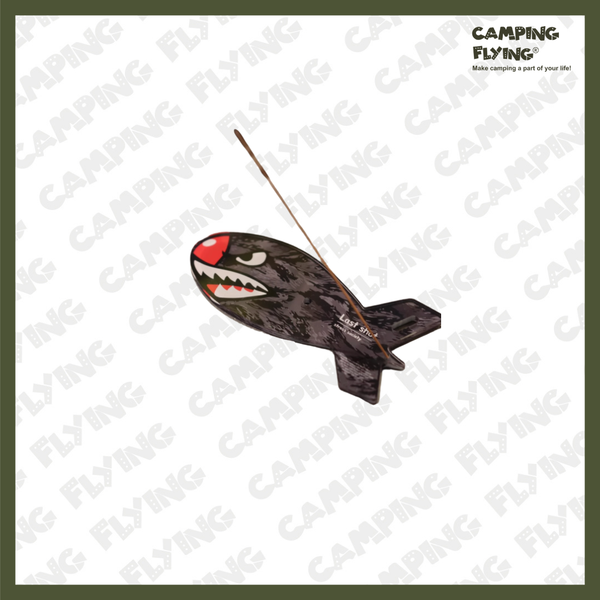 Campingflying 鯊魚蚊香盤 - 黑迷彩