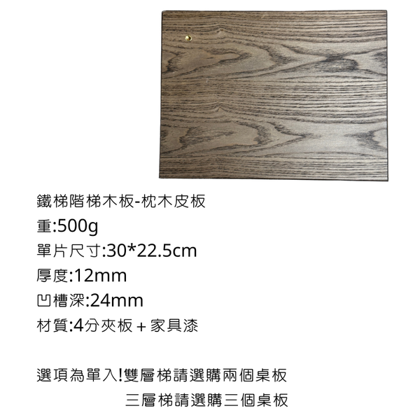 八刀草 工具梯配件 階梯桌板 - 枕木皮板