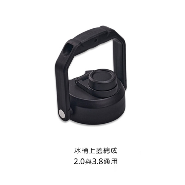 WELLHIKE 戰術風格冰桶及保護套-2.0L&3.8L - 冰桶 / 通用款 / 黑色