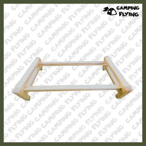 campingflying 八刀草職人手作 梣木冰箱架